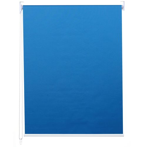 Store À Enrouleur Pour Fenêtres, Hwc-D52, Avec Chaîne, Avec Perçage, Isolation, Opaque, 120 X 160   Bleu
