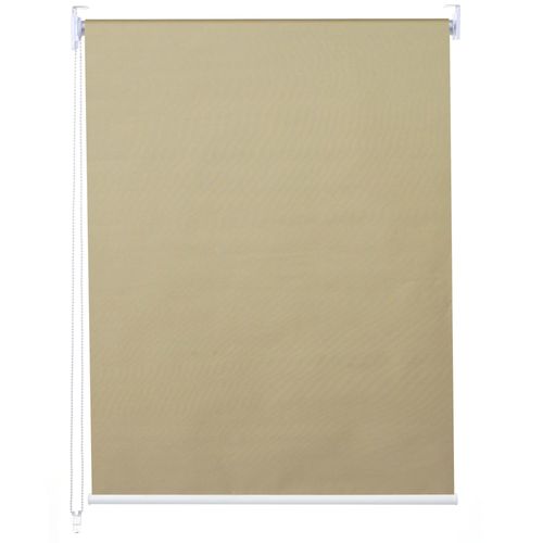 Store À Enrouleur Pour Fenêtres, Hwc-D52, Avec Chaîne, Avec Perçage, Isolation, Opaque, 110 X 160   Beige