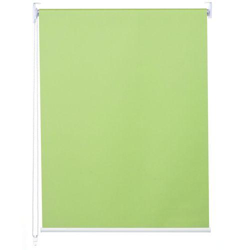 Store À Enrouleur Pour Fenêtres, Hwc-D52, Avec Chaîne, Avec Perçage, Isolation, Opaque, 40 X 160   Vert Clair