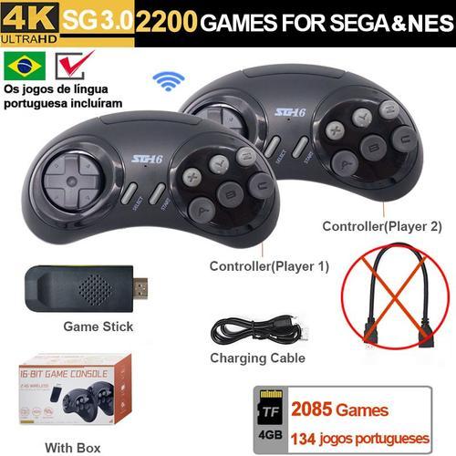 Console De Jeu Sans Fil Irus Corn, 16 Bits, Compatible Hdmi, Jeux Tv Rétro 2700 + Dendy Pour Md Mega Drive 2, Sega Genesis Ru Game Stick