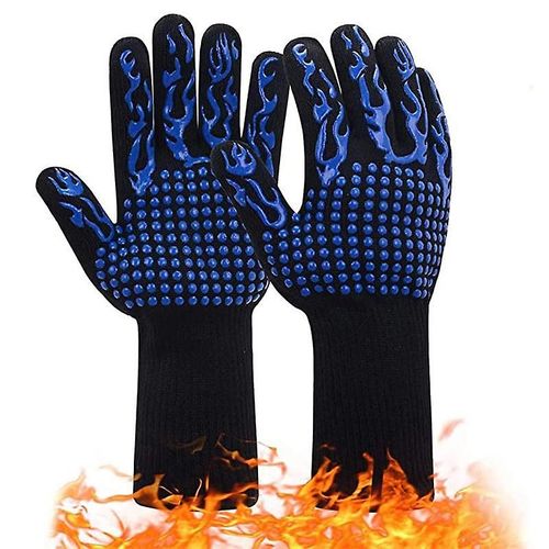 Gants De Barbecue, Gants De Four Résistants À La Chaleur Pour La Cuisson, La Cuisson, Le Soudage