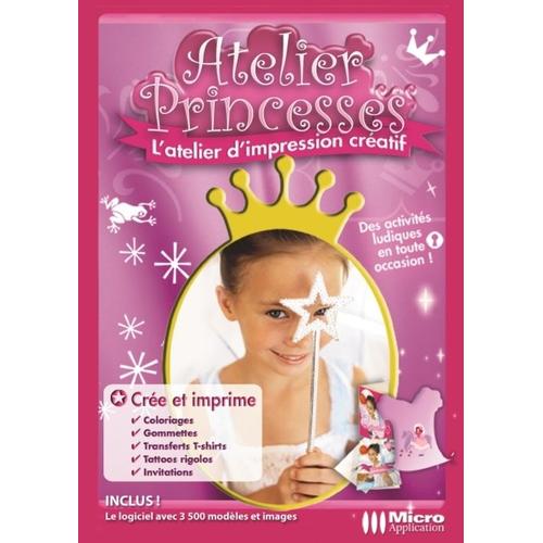 Coffret Princesses : L'atelier D'impression Créatif Pc