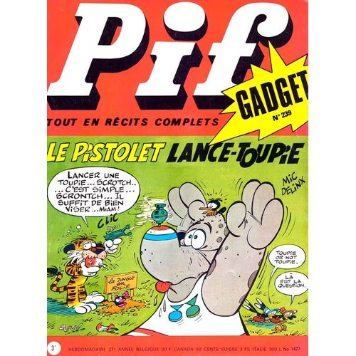 Pif-Gadget N° 239  Vaillant N° 1477
