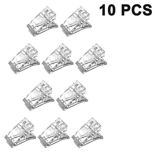 Gel bâtiment ongles conseils Clip Transparent Extension Clip ongles conseils Clips 10 pièces