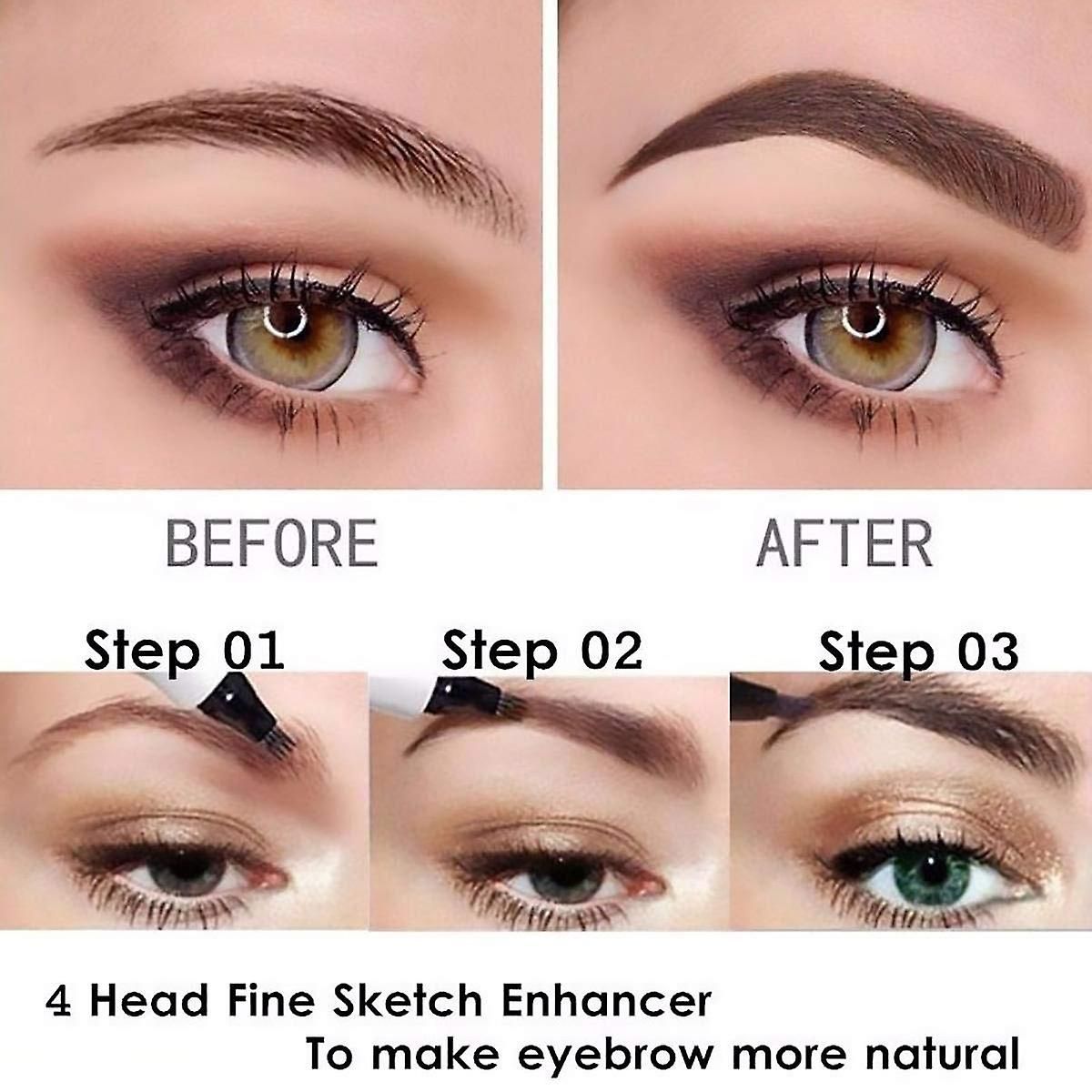 Stylo De Tatouage De Sourcils, Tatouage De Sourcils Imperma... - 2