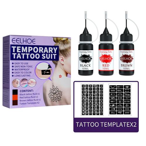 Liquide De Tatouage Temporaire Liquide De Tatouage Jetable Liquide De Tatouage De Jus 