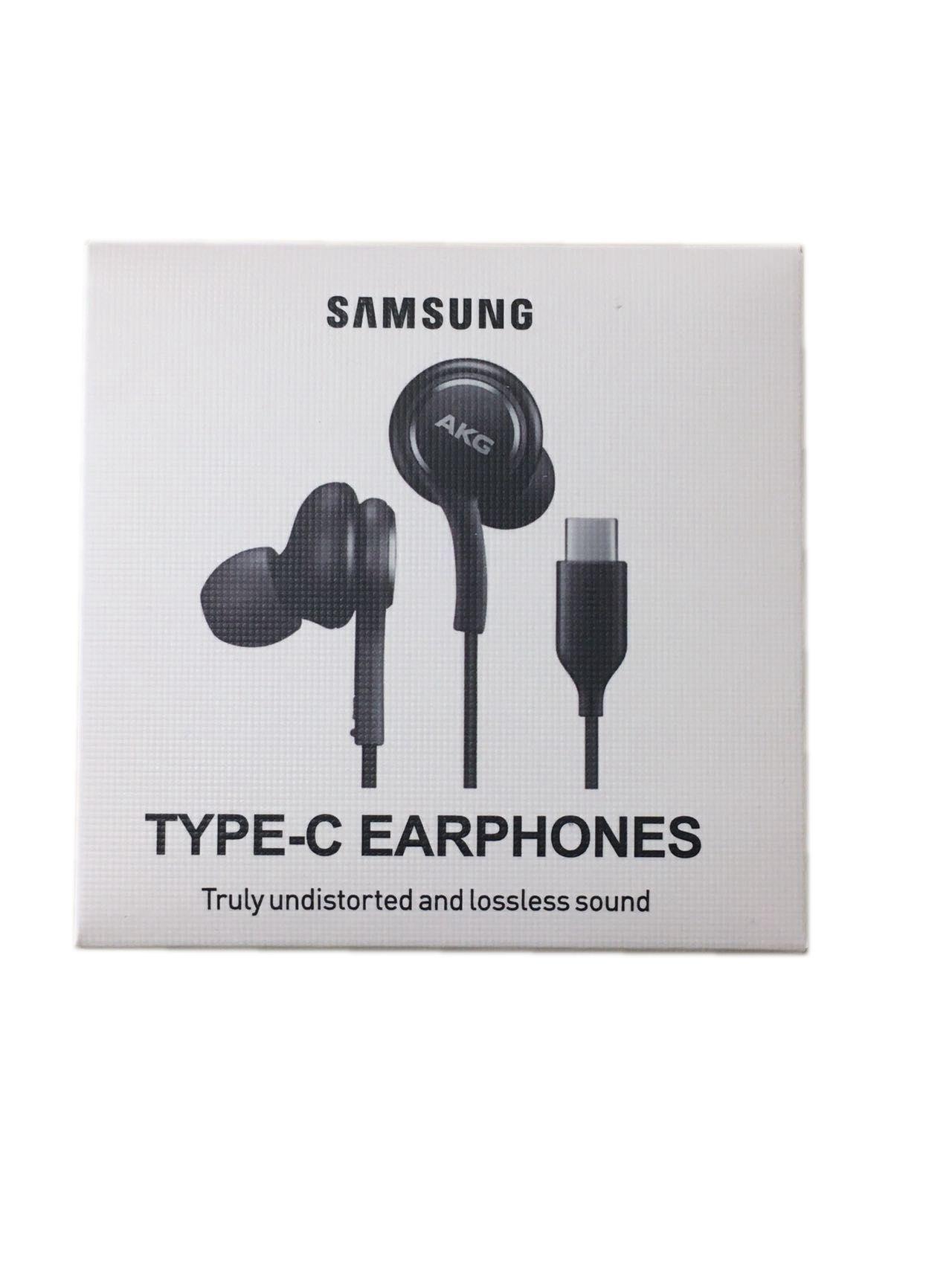 Ecouteurs USB Type-C blanc original Samsung Tuned by AKG - EO-IC100