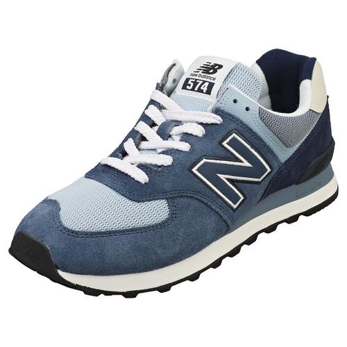 New Balance 574 Homme Baskets Décontracté Bleu Naval