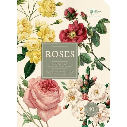 Roses - L'histoire De La Fleur La Plus Admirée À Travers 40 Rosiers Majeurs, Avec Un Luxe De Détails Et De Données Et 40 Superbes Gravures - Coffret Avec 40 Gravures À Encadrer