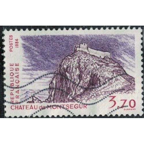 France 1984 Oblitéré Used Château De Montsegur Y&t Fr 2335 Su