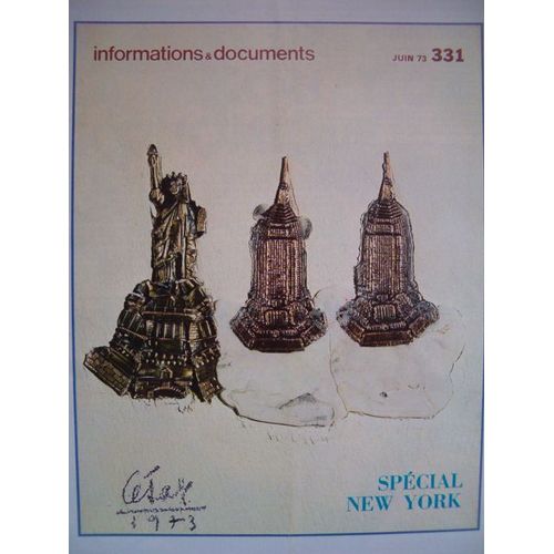 Informations Et  Documents  N° 331 : Informations Et  Documents N°331 Juin1973 Special New York
