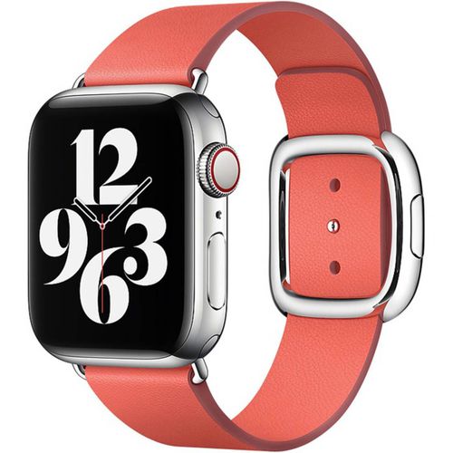 Leather Band Buckle S Watch Series 1-9 / Se 38/40/41 Mm Pink Citrus