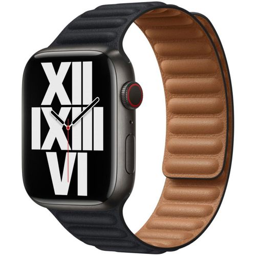 Apple - Bracelet De Montre Pour Montre Intelligente - Taille M/L - Noir Minuit - Pour Watch Hermès Series 7, Hermès Series 9, Nike Series 7, Series 10, Series 8, Series 9