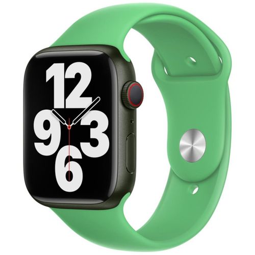Apple - Bracelet Pour Montre Intelligente - Taille Regular - Vert Vif - Pour Watch Hermès Series 7, Hermès Series 9, Nike Series 7, Series 10, Series 8, Series 9