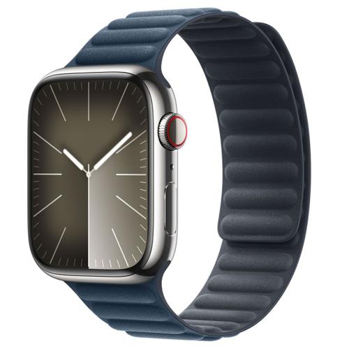 Apple - Bracelet De Montre Pour Montre Intelligente - 45 Mm - Taille P/M - Bleu Pacifique