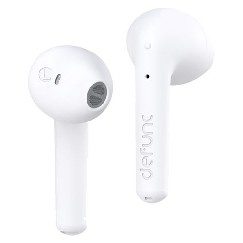 Defunc True Lite Earbuds ¿Écouteurs sans fil Écouteurs sans fil Bluetooth Avec suppression du bruit ENC White