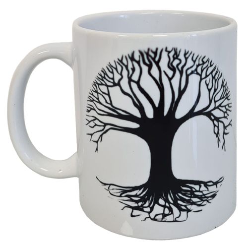 Mug En Céramique Arbre De Vie Par Cbkreation