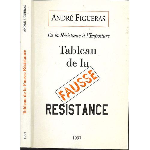 Tableau De La Fausse Résistance