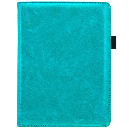 iMoshion Etui portefeuille Luxe unie pour liseuse Kobo Aura H2O Edition 2 Turquoise