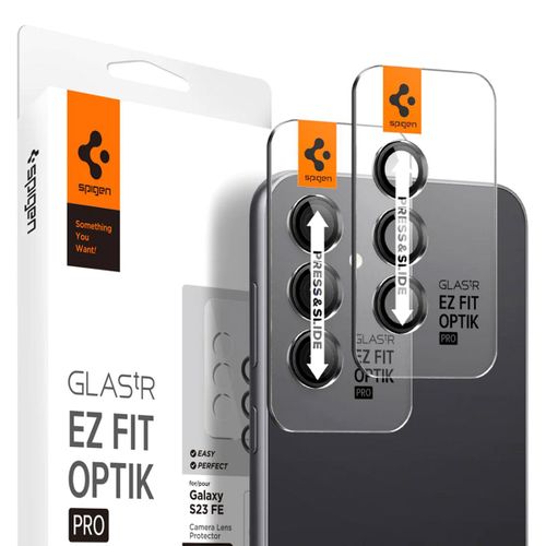 Spigen Glas.tR EZFit Optik Lens Protector Samsung Galaxy S23 FE Noir