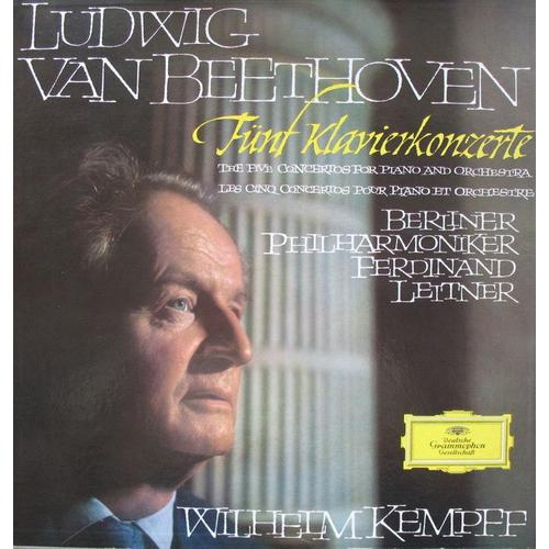 5 Concertos Piano - Beethoven; Wilhelm Kempff
