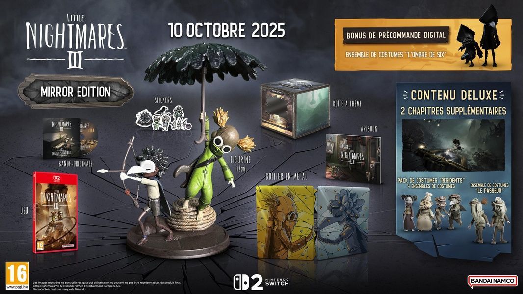 Little Nightmares III Mirror Edition Switch 2