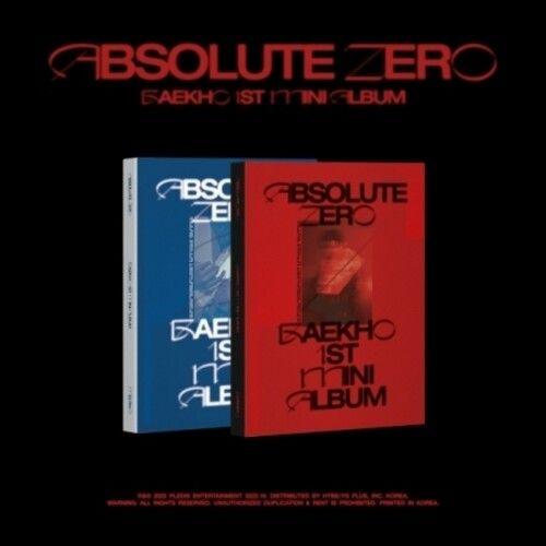 Baekho - Absolute Zero - Random Cover - Incl. 88pg Photo Book, 2 Postcards, Track List Sticker, Heat Sensing Sticker, 2 Photocards + Poster [Compact Discs] Postcard, Photo Book, Photos, Poster, Stickers, Asia - Import