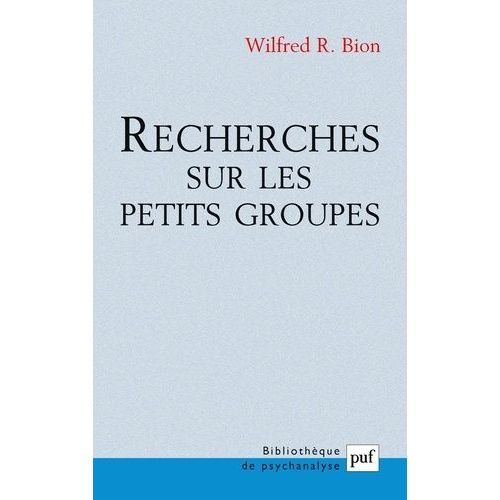 Recherches Sur Les Petits Groupes