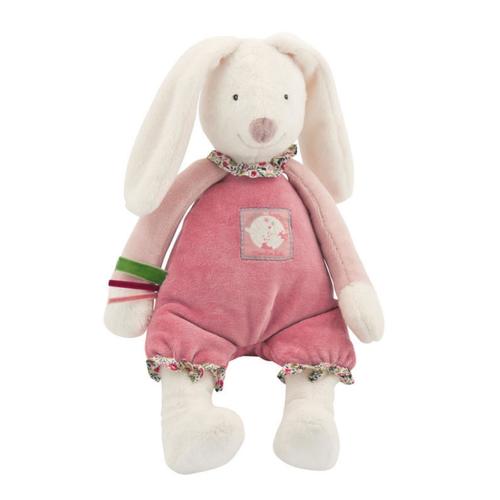 Doudou Lapin Rose Capucine Et Myrtille Moulin Roty 29cm Peluche Jouet Bébé Poupée Animal Plush Soft Toy Bunny 