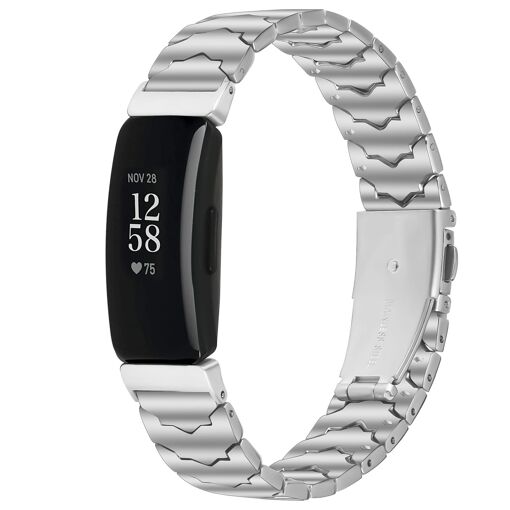 Bracelet Batman en acier inoxydable compatible avec Fitbit I