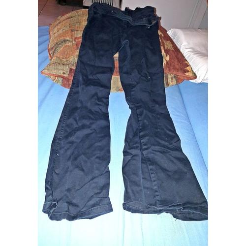 Pantalon Noir Lucky Girl Taille 12 Ans ..