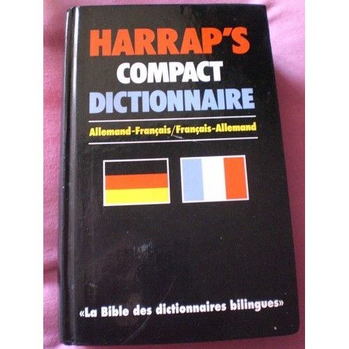 Harrap's Compact Dictionnaire - Allemand-Francais