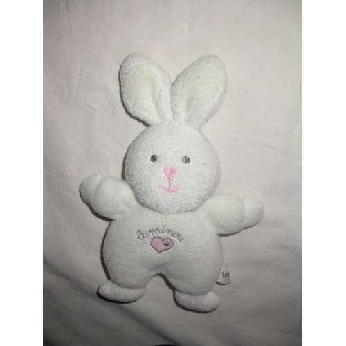 Doudou Luminou - Lapin Blanc - 21cm - Phosphorescent