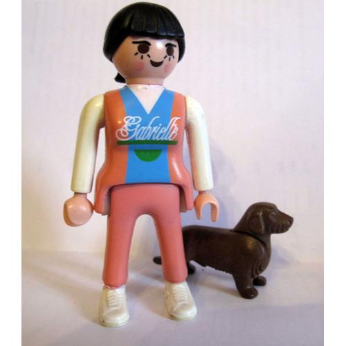 Playmobil 3069 Femme Et Basset