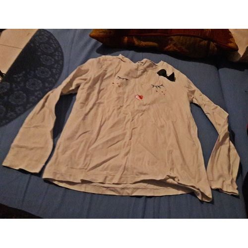 Tshirt Blanc Kiabi Taille 12 Ans Girl ..