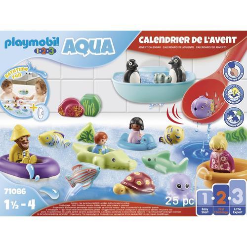 71086 - Calendrier De L'avent : Playmobil 1.2.3 Aqua