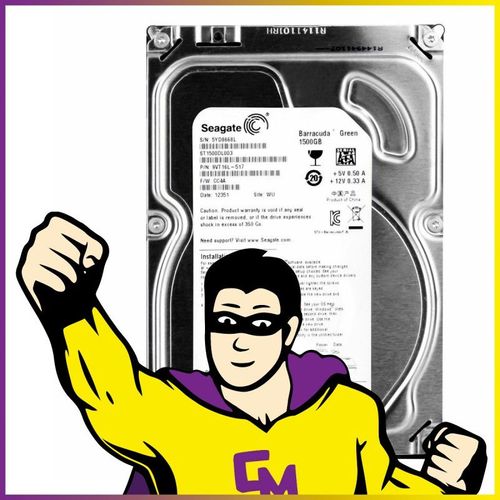 Disque Dur 1.5To SATA 3.5 Seagate Barracuda ST1500DL003 5900RPM 64Mo