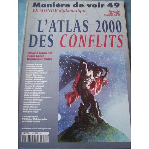 Manière De Voir N° 49 : L'atlas 2000 Des Conflits