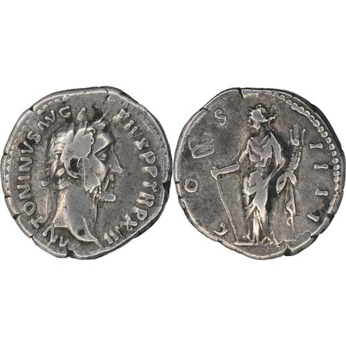 Rome - Denier - Antonin Le Pieux - 149 Ad - Felicitas Portant Caducée Et Corne - Ric.187 - 17-331