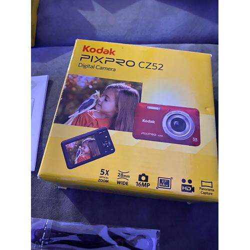 Kodak pixpro cz52 16 mpix rouge