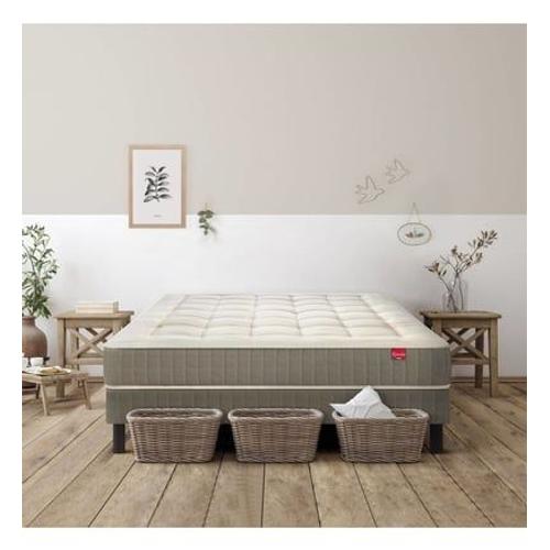 Epeda - Matelas Ressorts Ensachés 27 Cm Célesta - Blanc