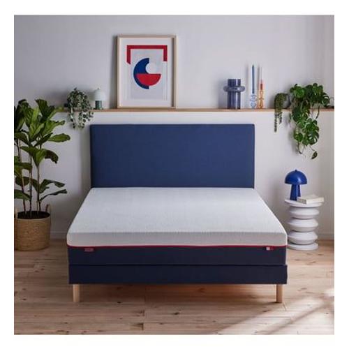 Dodo - Ensemble - Matelas Ferme + Sommier L'incontournable - Blanc