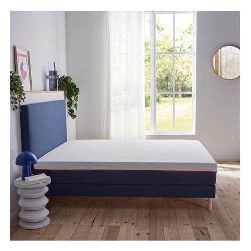 Dodo - Ensemble - Matelas Mi-Ferme + Sommier + Tête De Lit L'incontournable - Blanc