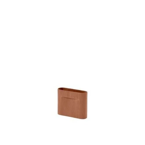 Muuto - Vase Ridge - H 16.5 cm - terracotta - Marron