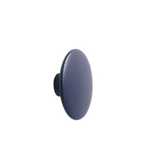 Muuto - Patère Dots Wood - bleu nuit - L - Bleu