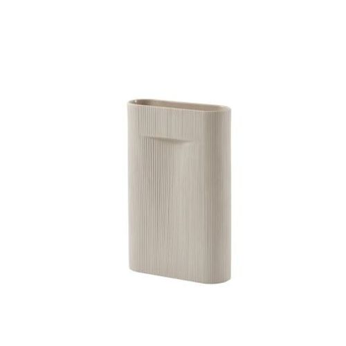 Muuto - Vase Ridge - H 48,5 cm - beige - Beige
