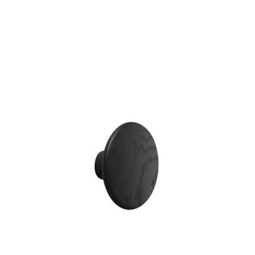 Muuto - Patère Dots Wood - M - noir - Noir
