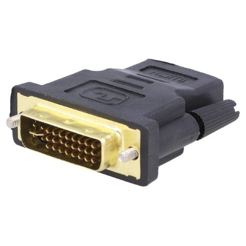 Adaptateur DVI-I male vers HDMI femelle noir