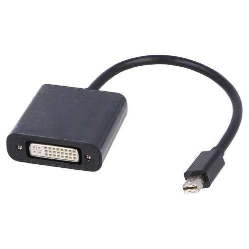 Adaptateur DVI-I femelle vers mini DisplayPort male 0.15m noir