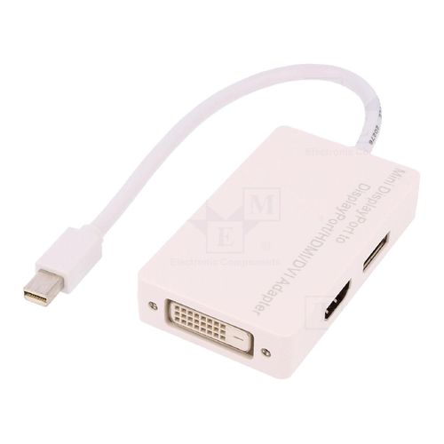 Adaptateur DisplayPort 1.1a vers HDMI 0.2m blanc